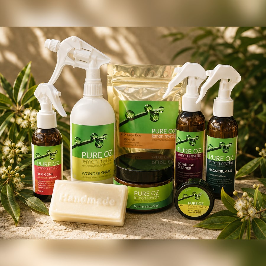 Lemon Myrtle Collection gift set