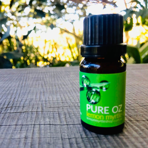 Lemon Myrtle Oil 100% Pure Organic (10mls)