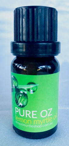 Lemon Myrtle Oil 100% Pure Organic (10mls)